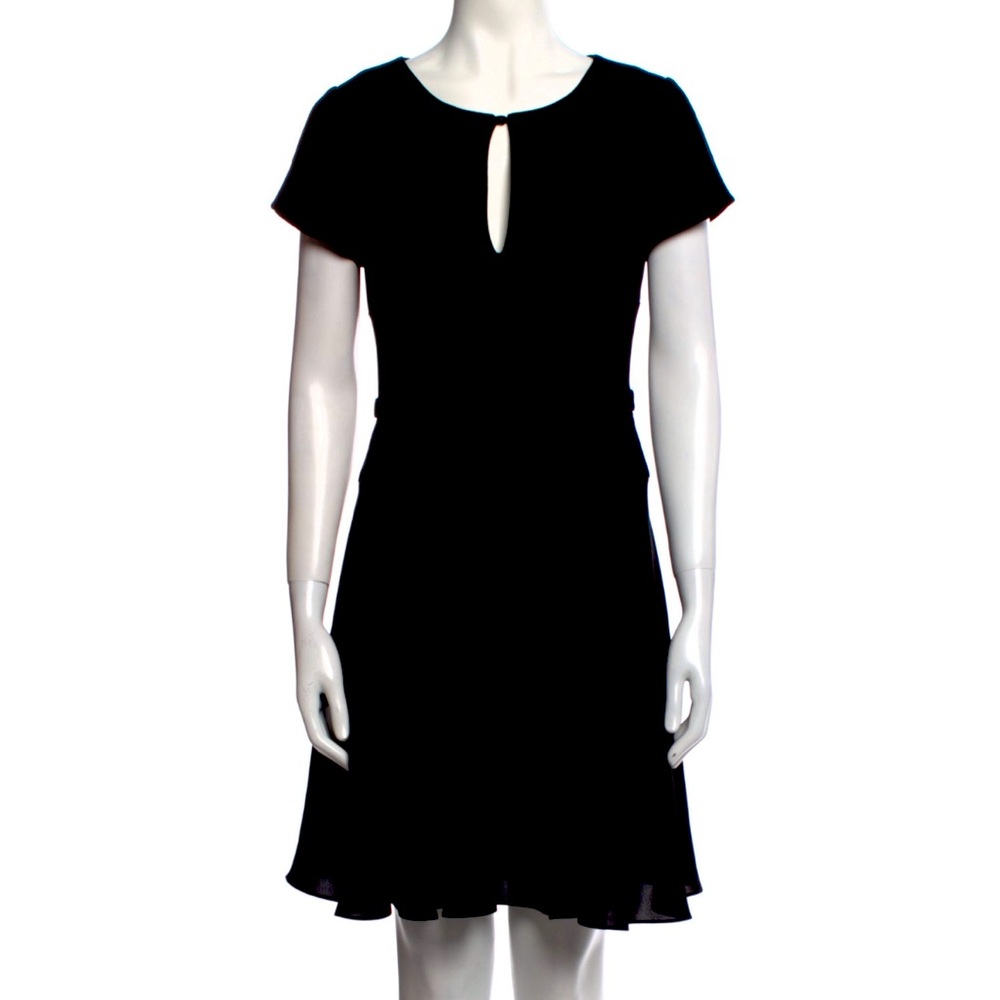 DVF tie neck mini dress - small / petite